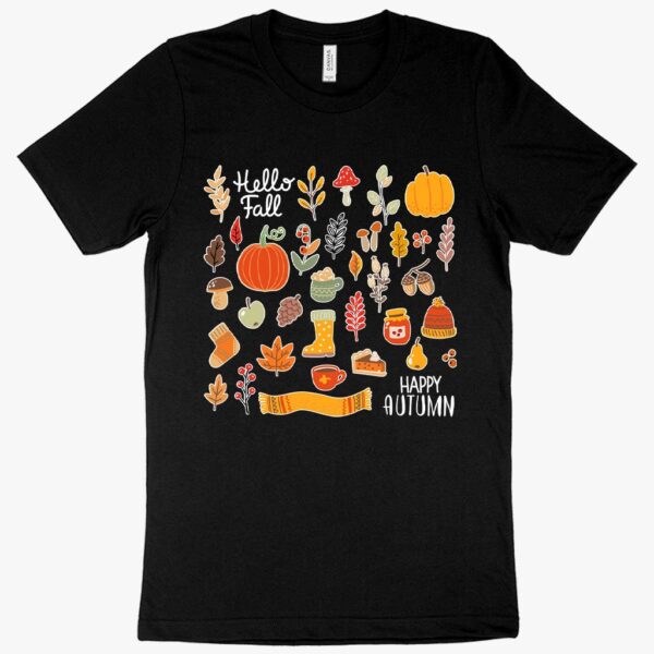 Fall Themed Autumn T-Shirt featuring autumn-themed design