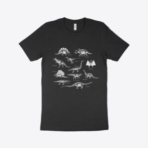 Cool Graphic Made in USA Dinosaur T-Shirt featuring eye-catching dinosaur design